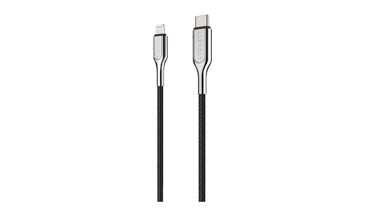 Cygnett Armoured Lightning to USB-C Cable 2m - Black