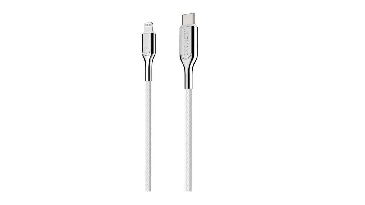 Armoured USBC to Lightning Cable 2m White (CY2802PCCCL