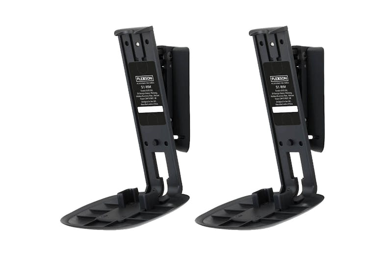 Flexson Sonos One Speaker Wall Mount Bracket - Black (Pair)