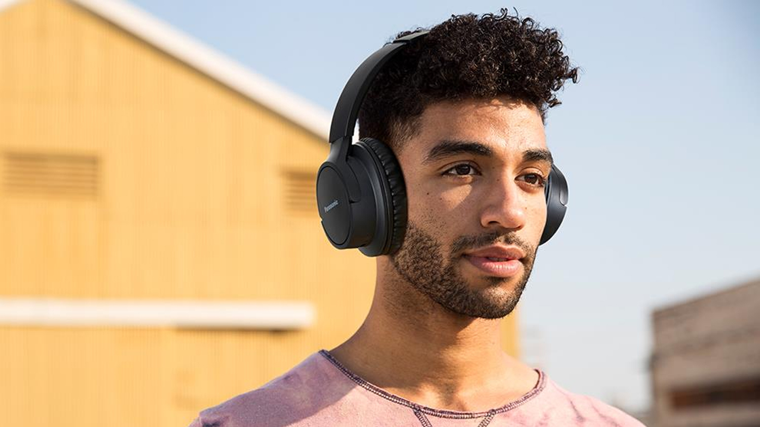 Panasonic RB-HF520BE Over-Ear Wireless Headphones - Black