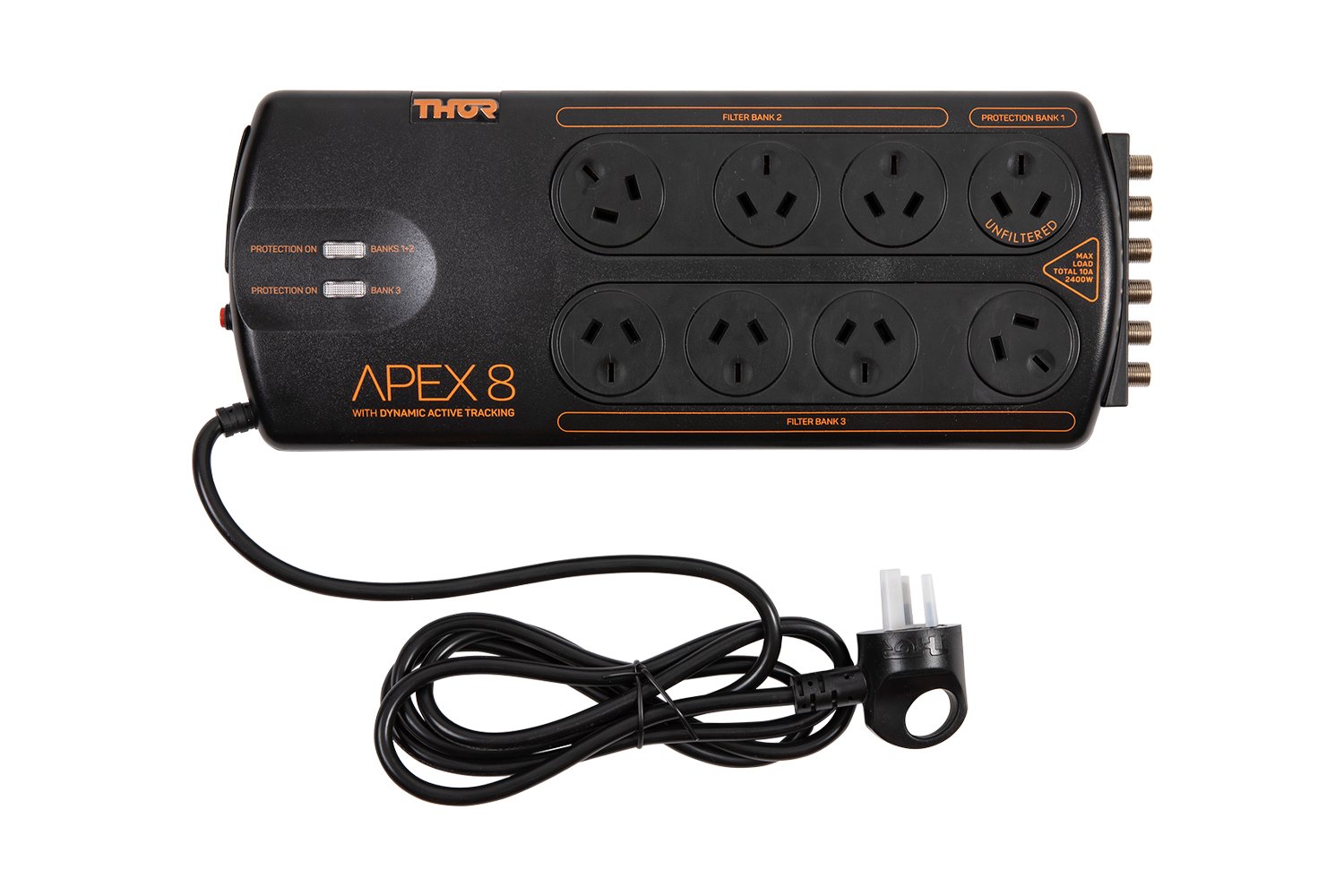 Thor APEX 8 Power Filter & Surge Protector with Fireproof MOV 8
