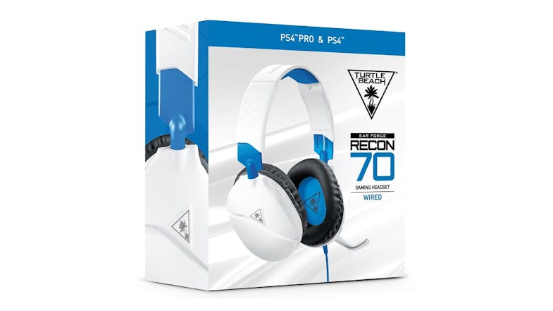 Turtle Beach Recon 70P Gaming Headset for PS4 - White