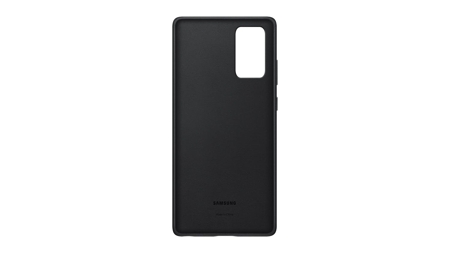 Samsung Leather Cover for Galaxy Note20 - Black