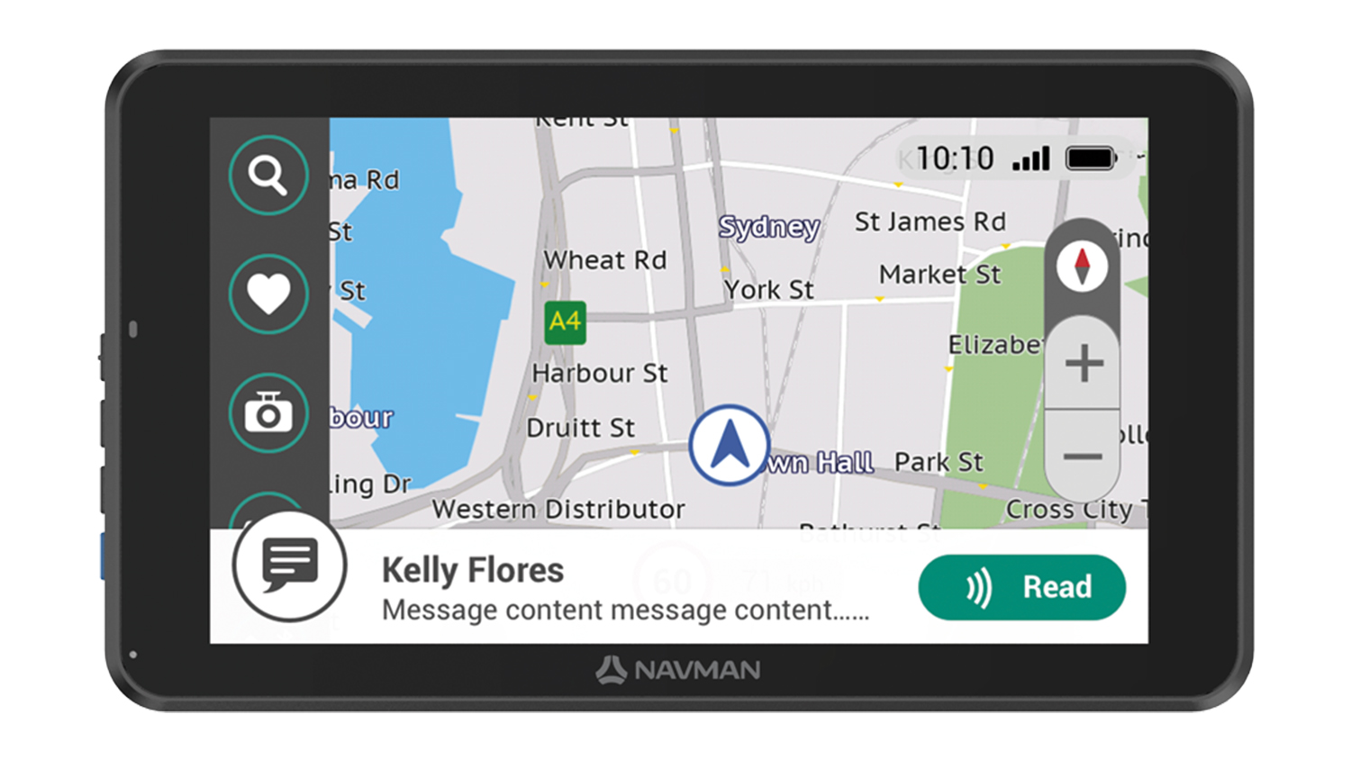 Navman MiCam Explore GPS Navigator/Dash Cam