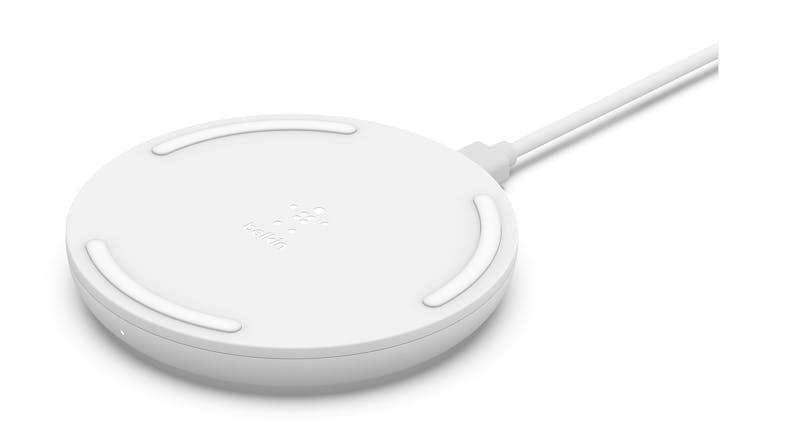 Belkin Boost Up Charge 10W Wireless Charging Pad (AC Adapter Not Included) - White