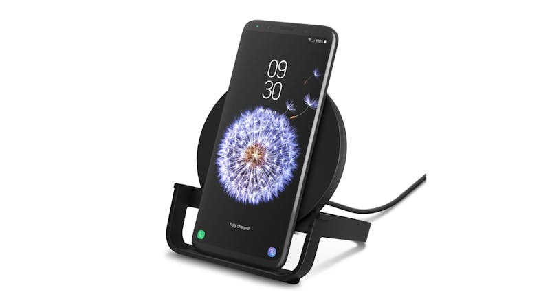 Belkin Boost Up Charge 10W Wireless Charging Stand (AC Adapter Not Included) - Black