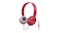 Panasonic RP-HF100 On-Ear Headphones - Pink