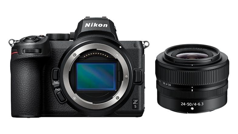 Harveynorman  Nikon Z5 Full Frame Mirrorless Camera with 24-50mm f/4-6.3  Lens - PriceGrabber