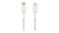 Belkin Boost Up Charge USB-C to Lightning Braided Cable 2m - White