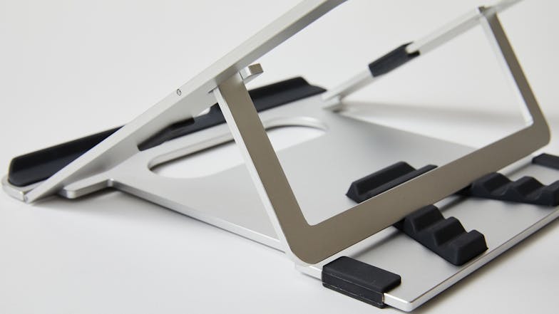 Pout EYES 3 Angle Aluminum Portable Laptop Stand - Silver