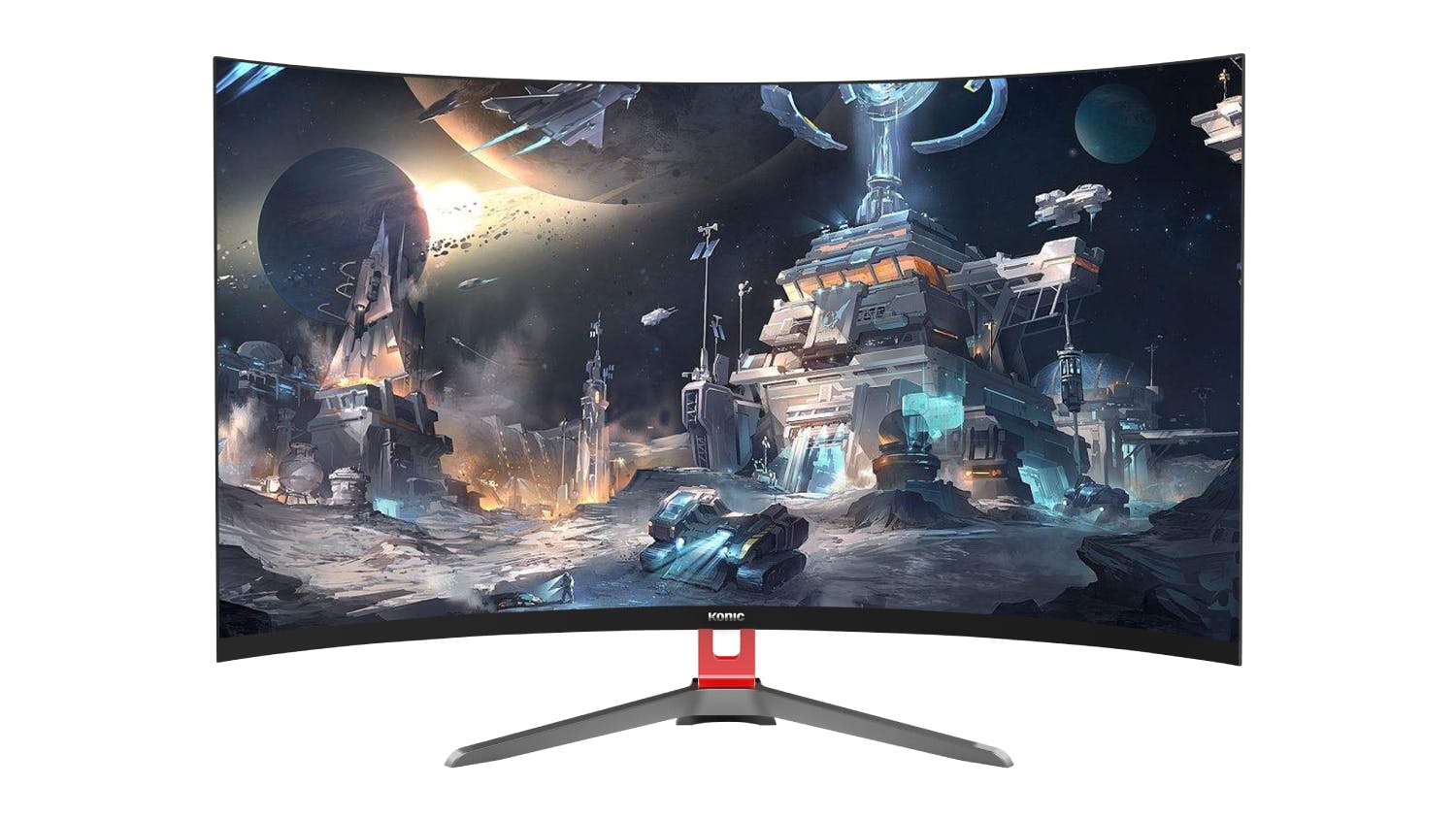 Konic 27 Curved Fhd Gaming Monitor 1920x1080 144hz 4ms Harvey Norman New Zealand