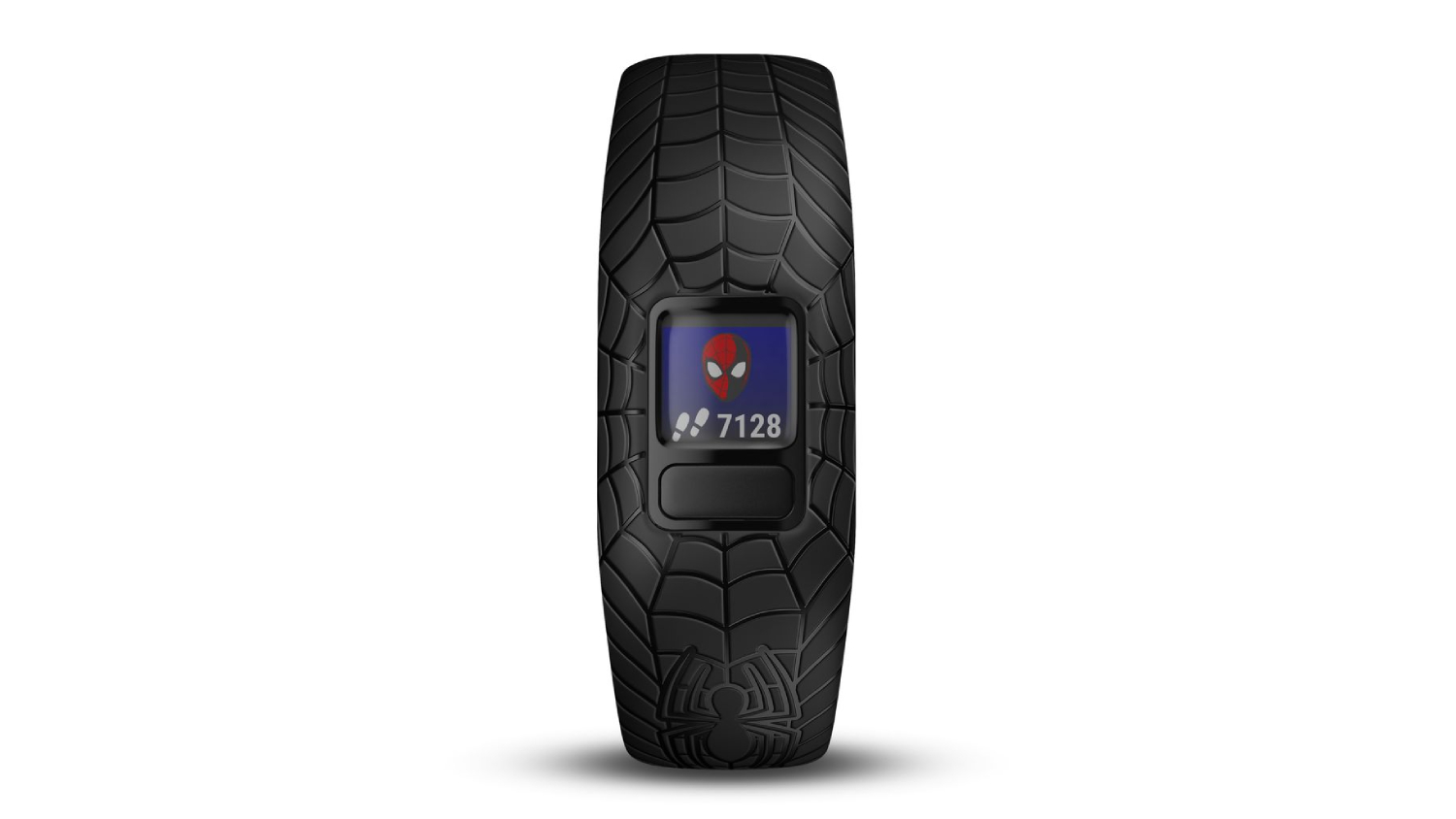 black spiderman garmin watch