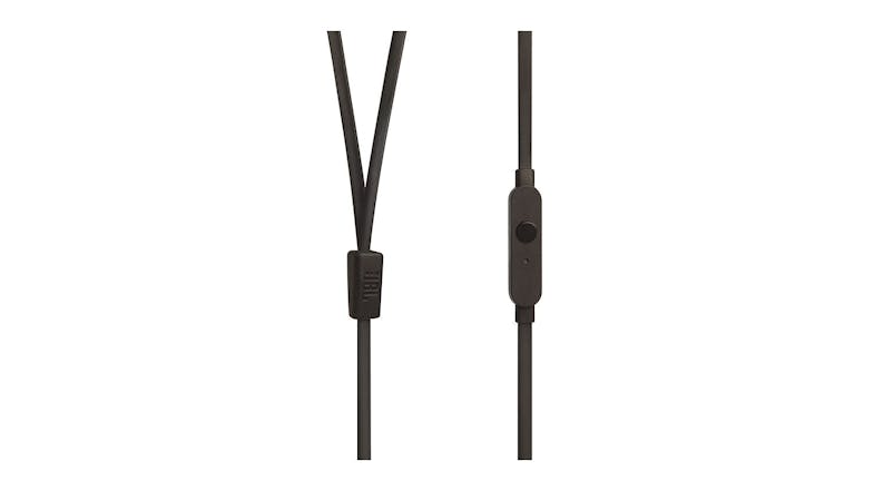 JBL TUNE 110 Wired In-Ear Headphones - Black