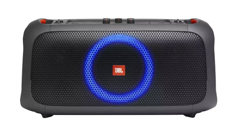 JBL PartyBox On-The-Go Portable Bluetooth Speaker with Wireless Mic