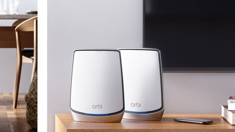 Netgear Orbi RBK852 AX6000 Tri-Band Mesh Wifi 6 System - 2 Pack