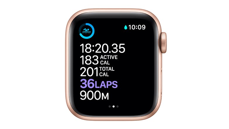 Apple Watch Series 6 (GPS) 40mm Gold Aluminium Case with Pink Sand Sport Band