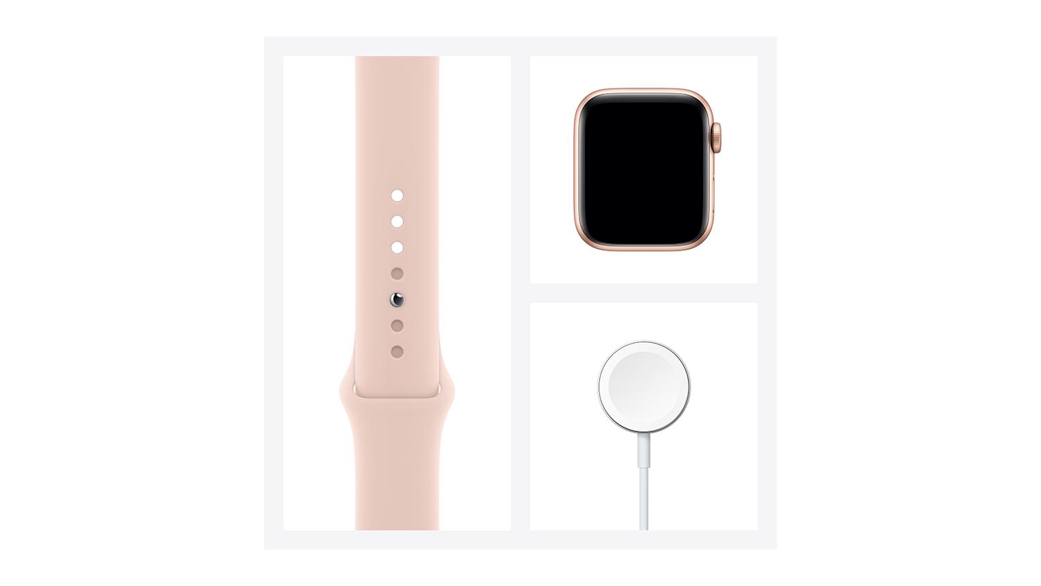 Apple Watch Series 6 (GPS) 40mm Gold Aluminium Case with Pink Sand Sport  Band | Harvey Norman New Zealand