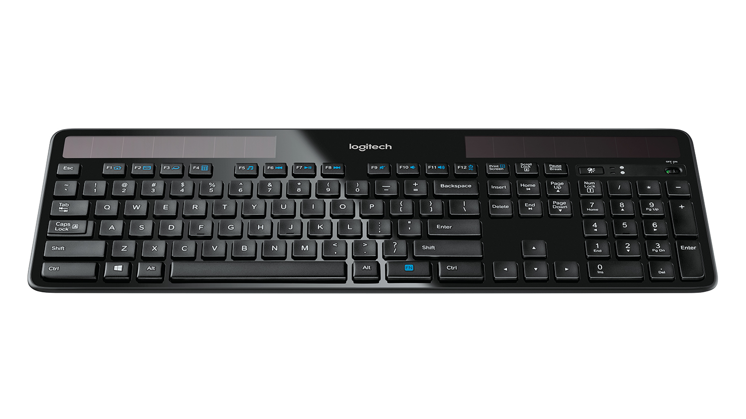 logitech k750 for mac see if caps are on