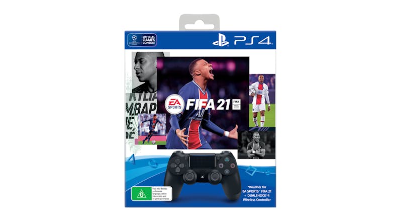PS4 DUALSHOCK 4 Controller + FIFA21 Bundle (G)