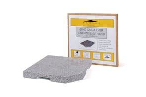 25KG Cantilever Umbrella Granite Paver by Peros
