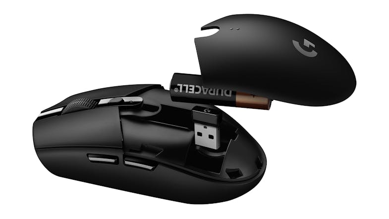 Logitech G305 LIGHTSPEED Wireless Gaming Mouse - Black