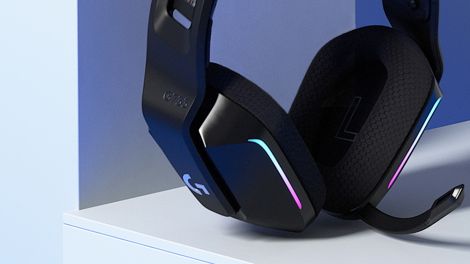 Logitech G733 LIGHTSPEED Wireless RGB Gaming Headset - Black