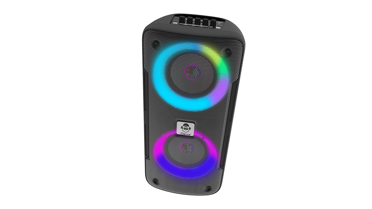 iDance GrooveX Portable Bluetooth Party Speaker with Mic