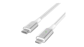 Belkin Boost Up Charge Smart USB-C Cable with Lightning Connector 1.2m - White