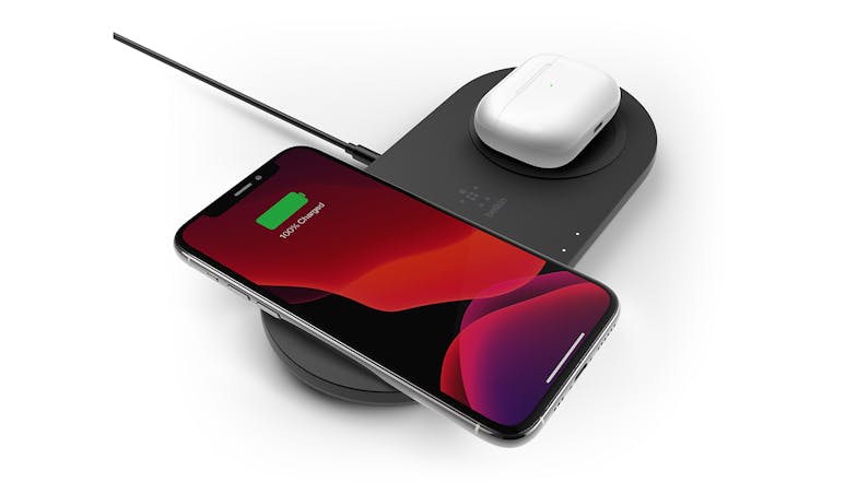 Belkin Boost Up Charge Wireless Charging Dual Pads 15W - Black