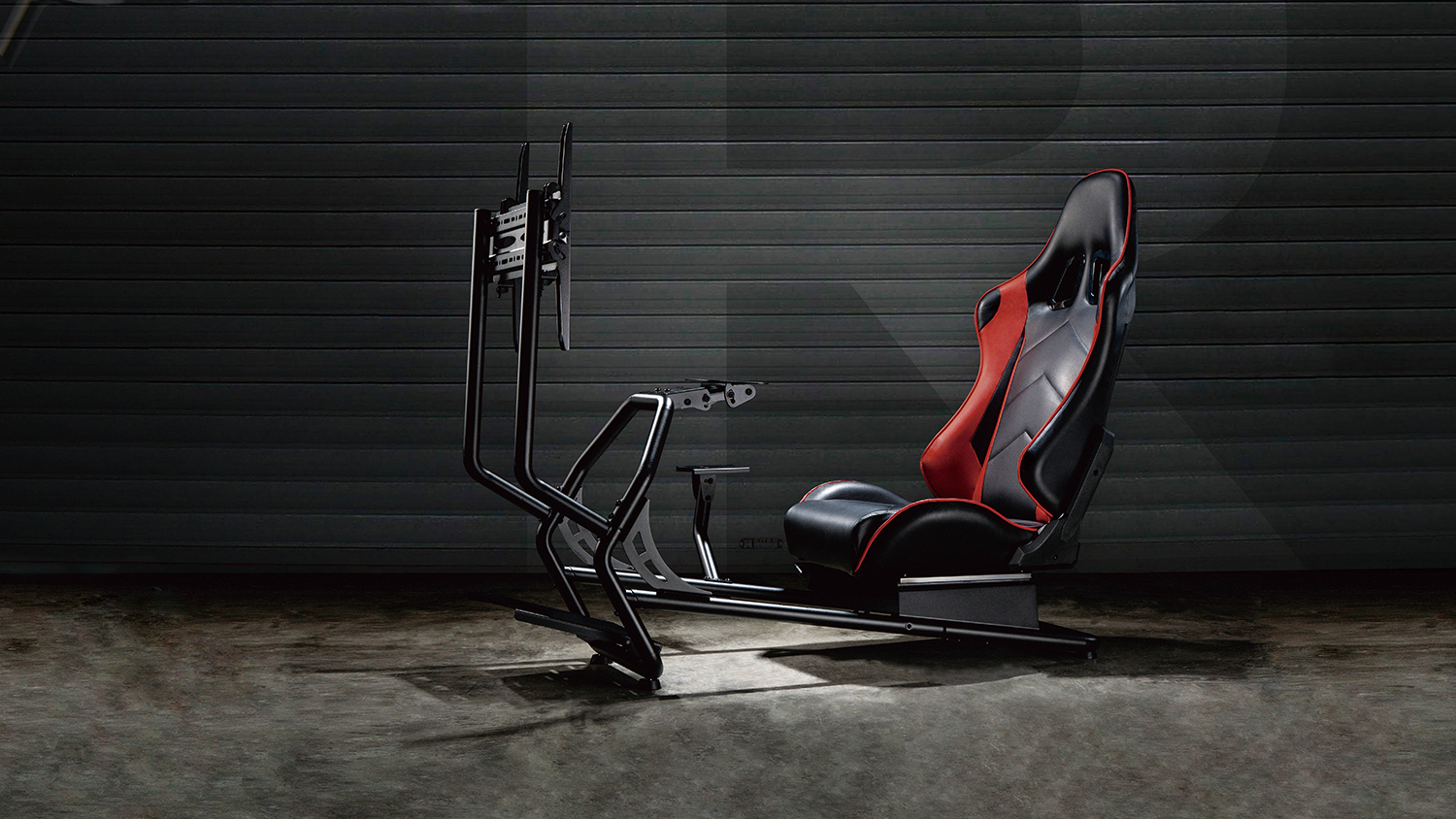 Konic Racing Cockpit with Screen and Shifter Mount - Pro Series