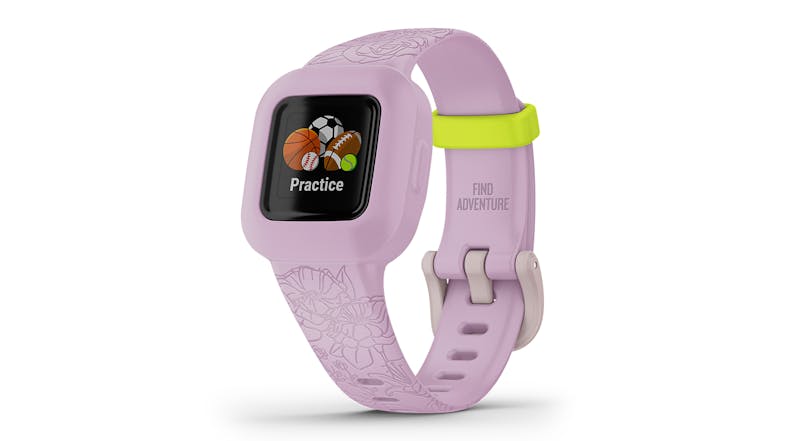 Garmin vivofit jr. 3 - Floral Pink | Harvey Norman New Zealand