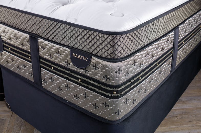 Majestic Firm Super King Bed by Beautyrest Black