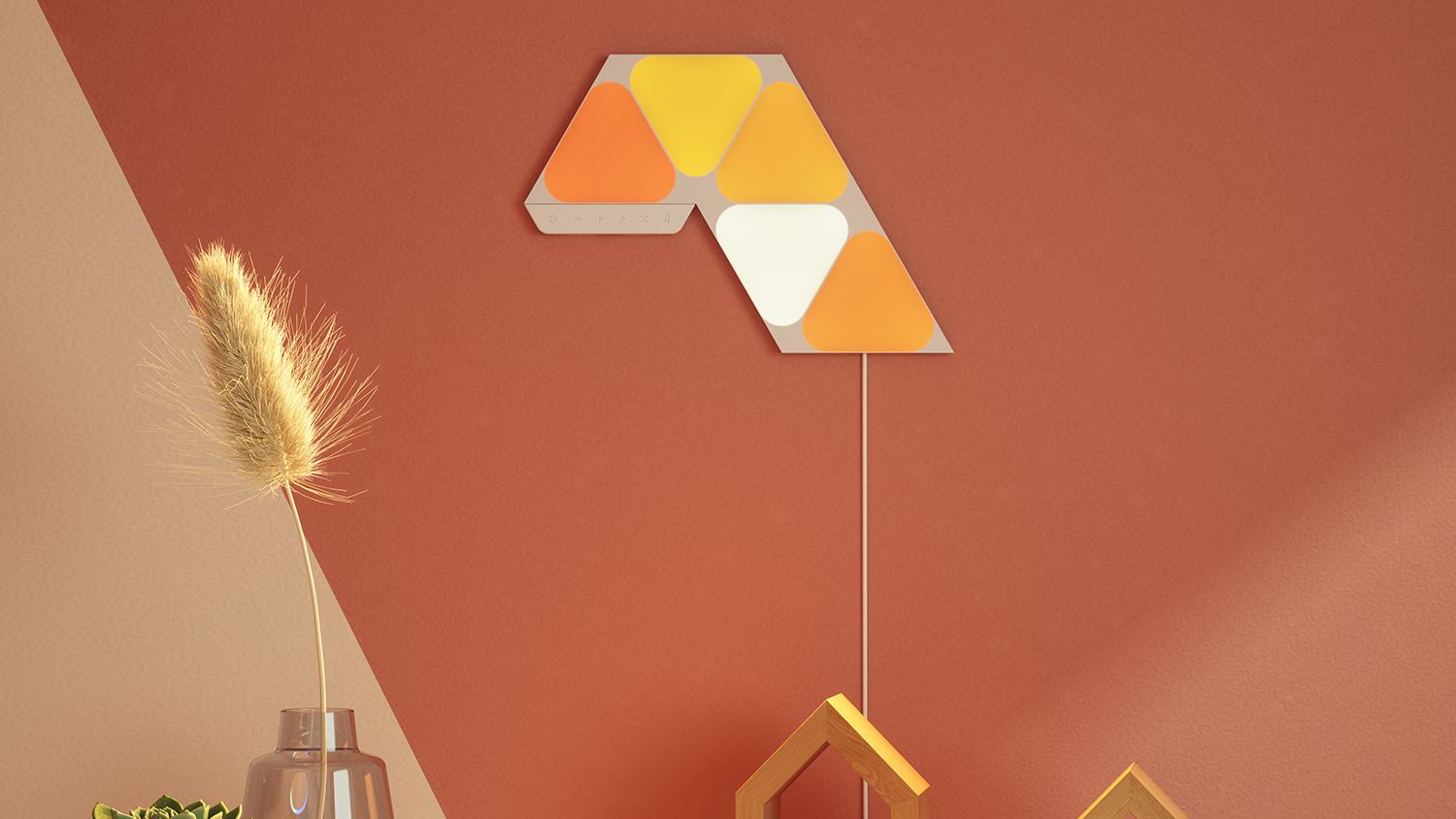 Nanoleaf Shapes Triangles Mini Starter Kit - 5 Pack