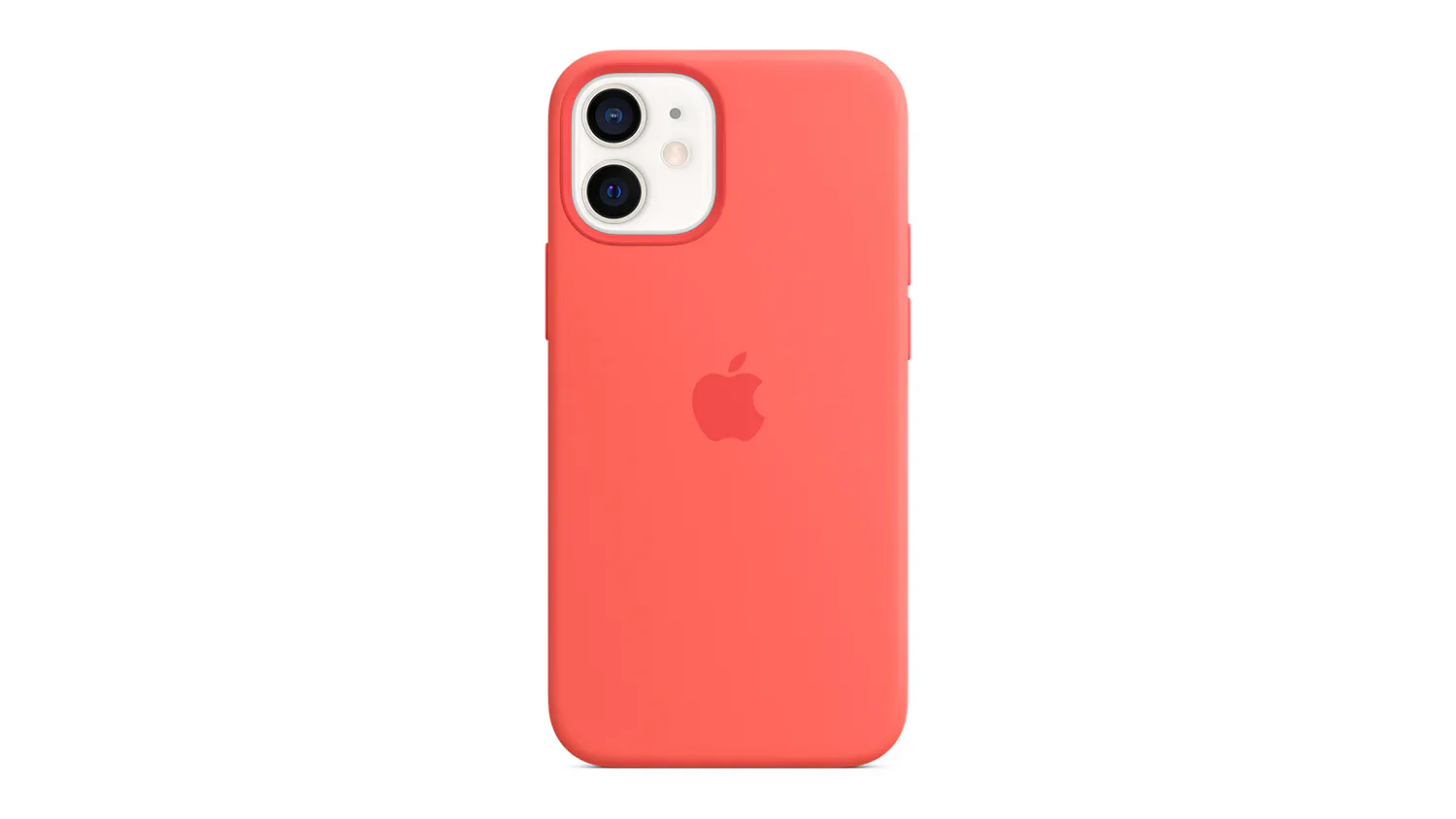 Apple Silicone Case with MagSafe for iPhone 12 mini - Pink Citrus | Harvey Norman New Zealand pink citrus apple case