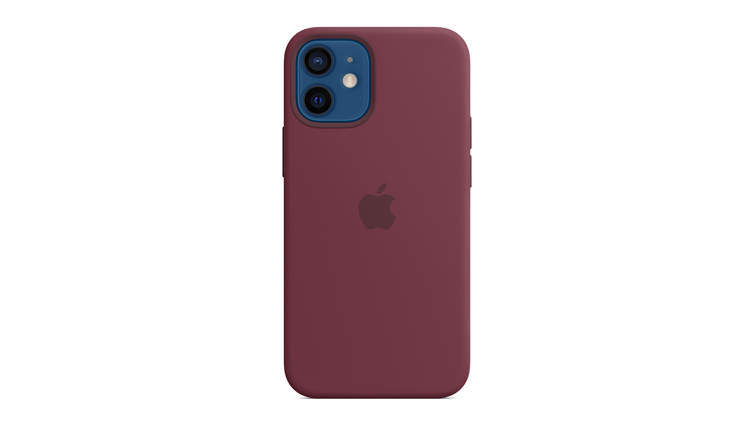 Apple Silicone Case With Magsafe For Iphone 12 Mini Plum Harvey Norman New Zealand