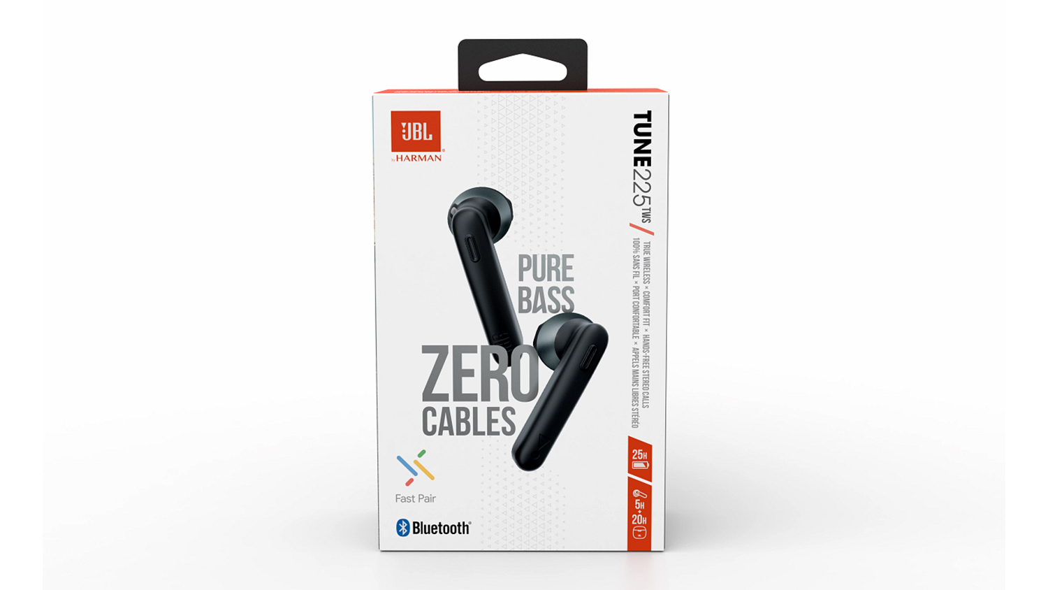 JBL Tune T225 True Wireless In-Ear Headphones - Black | Harvey Norman New  Zealand