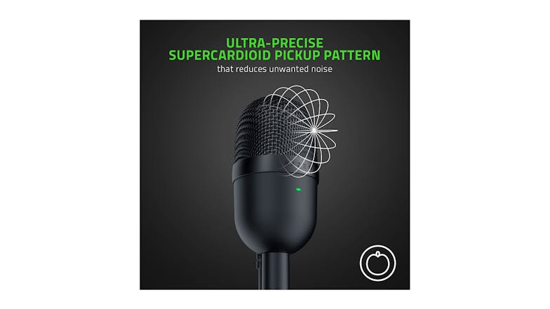 Razer Seiren Mini Ultra-compact Microphone - Black