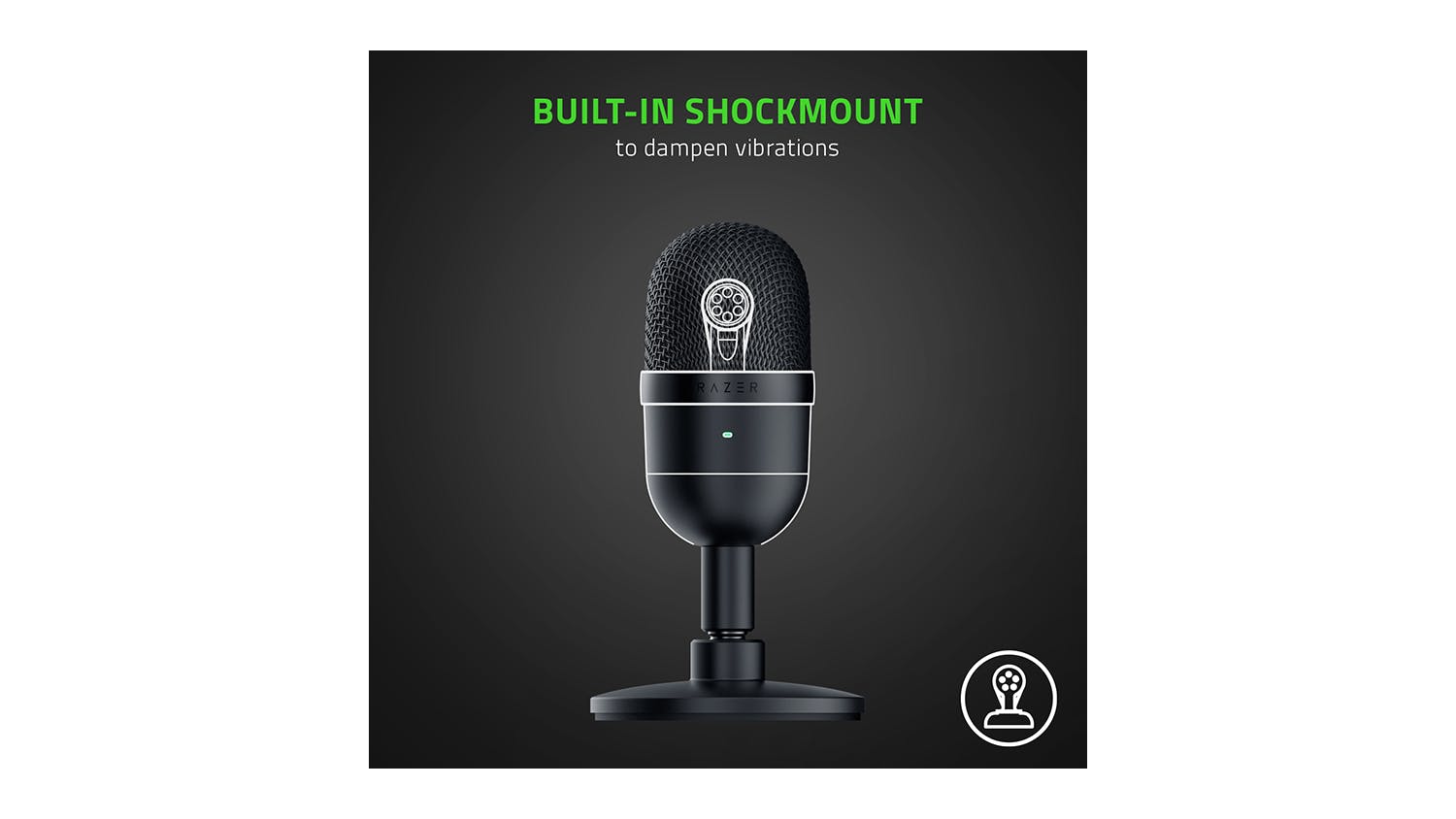 Razer Seiren Mini USB Ultra Compact Condenser Microphone for Streaming and  Gaming on PC, Black