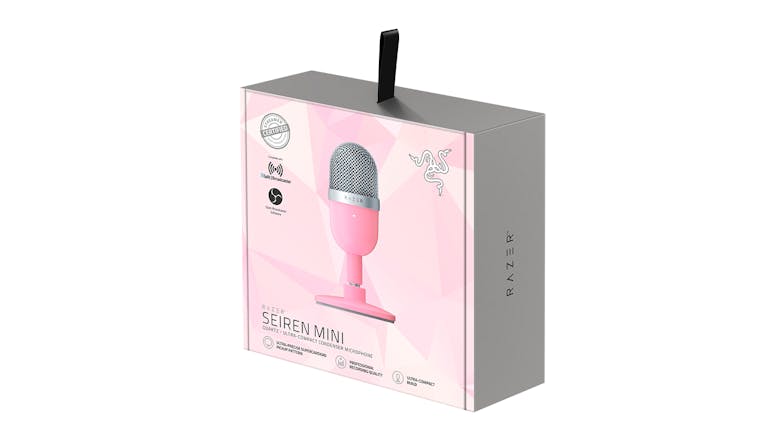 Razer Seiren Mini Ultra-compact Microphone - Quartz