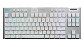 Logitech G915 TKL LIGHTSPEED Wireless RGB Mechanical Gaming Keyboard - White Tactile
