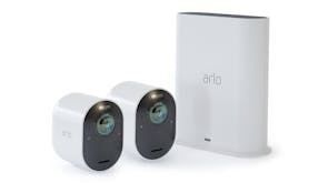 Arlo Ultra 2 Spotlight 4K UHD Wire-Free Security System - 2 Pack