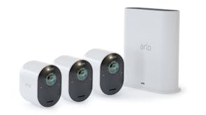Arlo Ultra 2 Spotlight 4K UHD Wire-Free Security System - 3 Pack