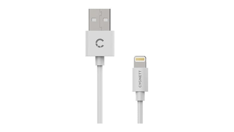 Cygnett Essentials Lightning to USB-A Cable 1m - White