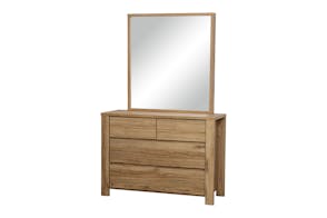 Croft 4 Drawer Dresser with Mirror