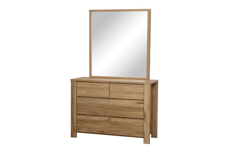 Croft 4 Drawer Dresser with Mirror