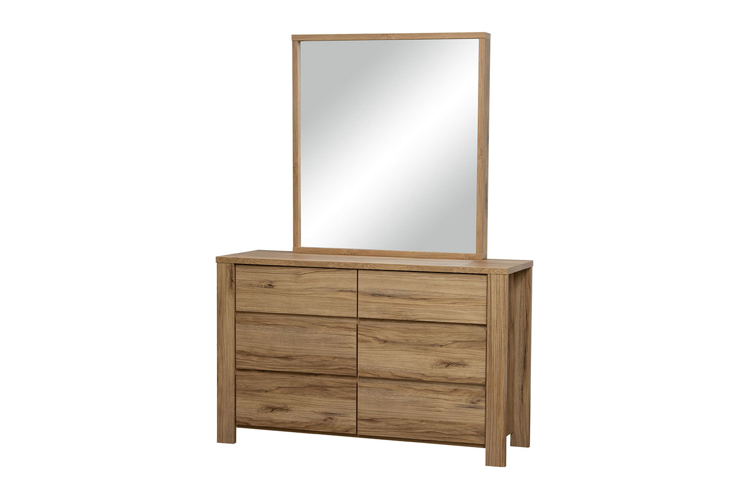 Croft 6 Drawer Dresser with Mirror Harvey Norman New Zealand