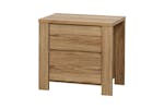 Croft 2 Drawer Bedside Table