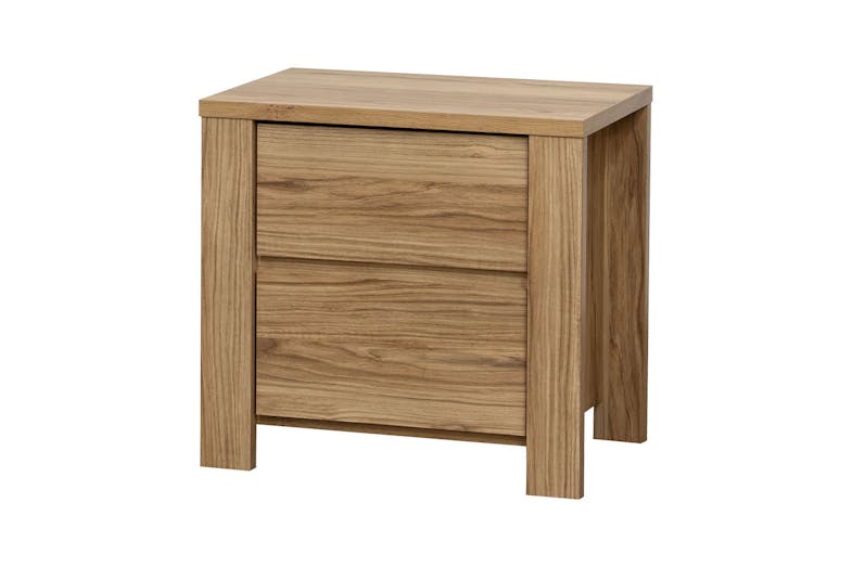 Croft 2 Drawer Bedside Table