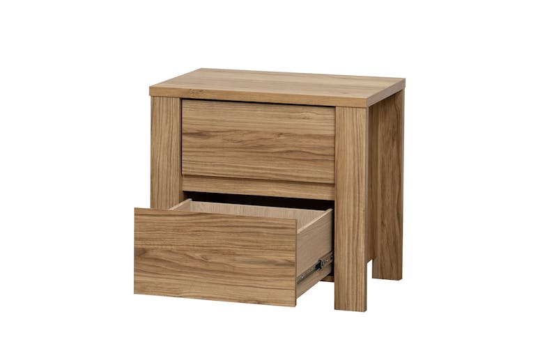 Croft 2 Drawer Bedside Table