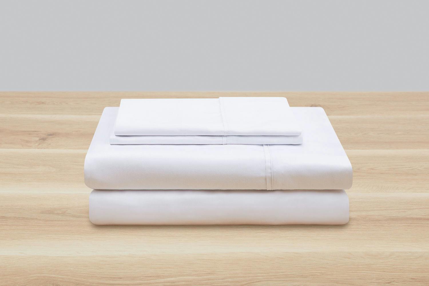 Green Label 500TC Organic Cotton White Sheet Set by Top Drawer